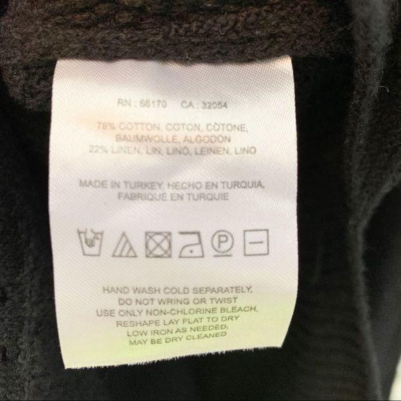 Anthro Moth V neck Side Split Sweater - Picture 4 of 7